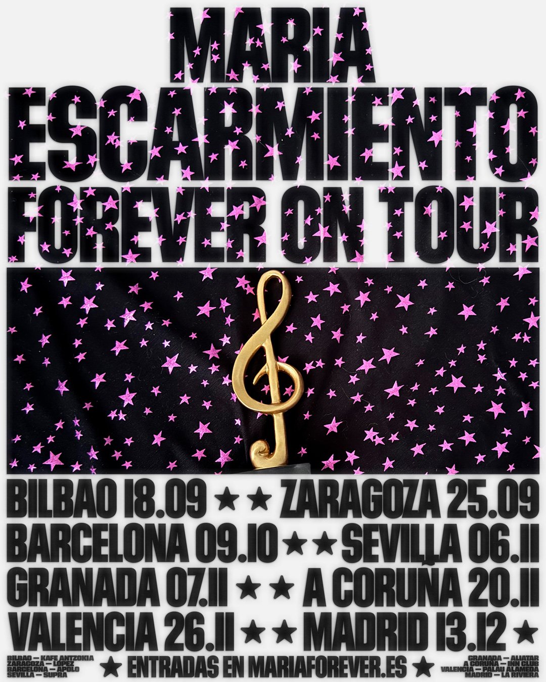 María Escarmiento anuncia ★FOREVER ON TOUR★ tras su álbum Forever, el proyecto más ambicioso de su hyperpop. Gira inmersiva por España con entradas