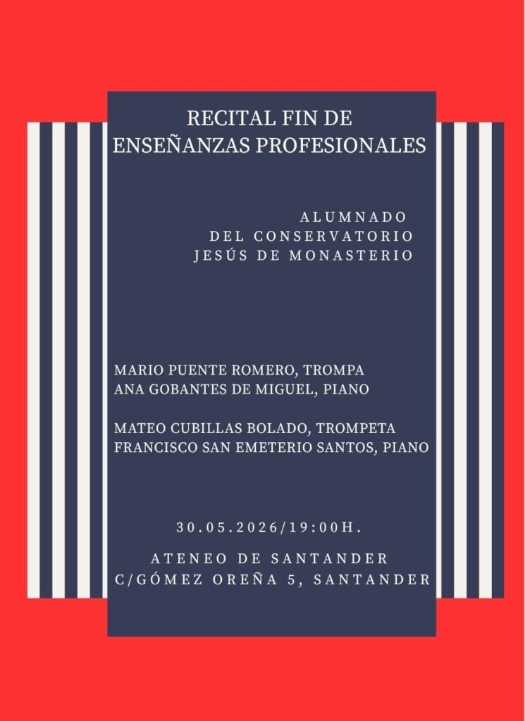 Concierto de alumnos del Conservatorio Jesús de Monasterio