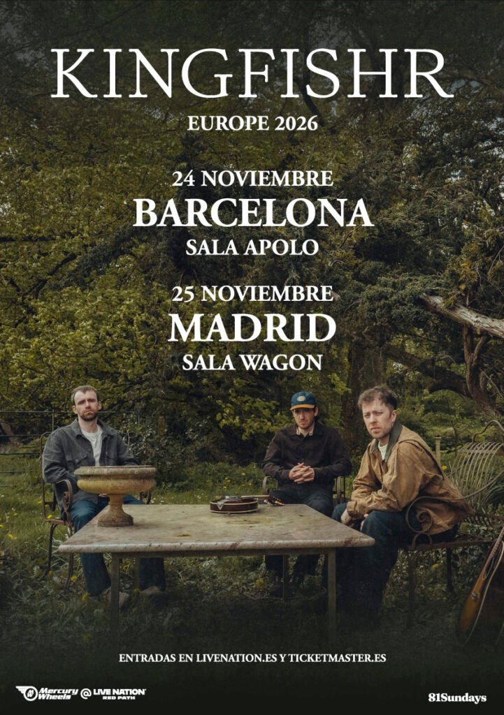 Kingfishr anuncia dos conciertos en España: Barcelona y Madrid, dentro de su gira europea, con entradas a la venta desde 34 euros.