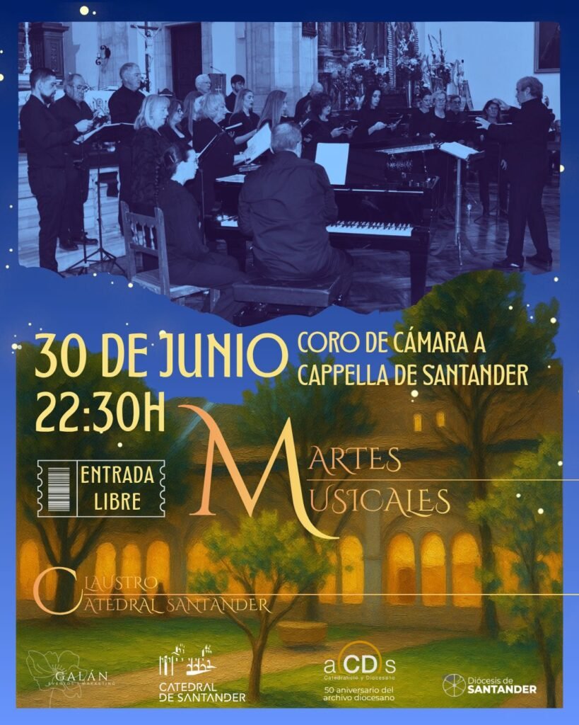 Martes Musicales en el Claustro de la Catedral: Coro de Cámara A Capella