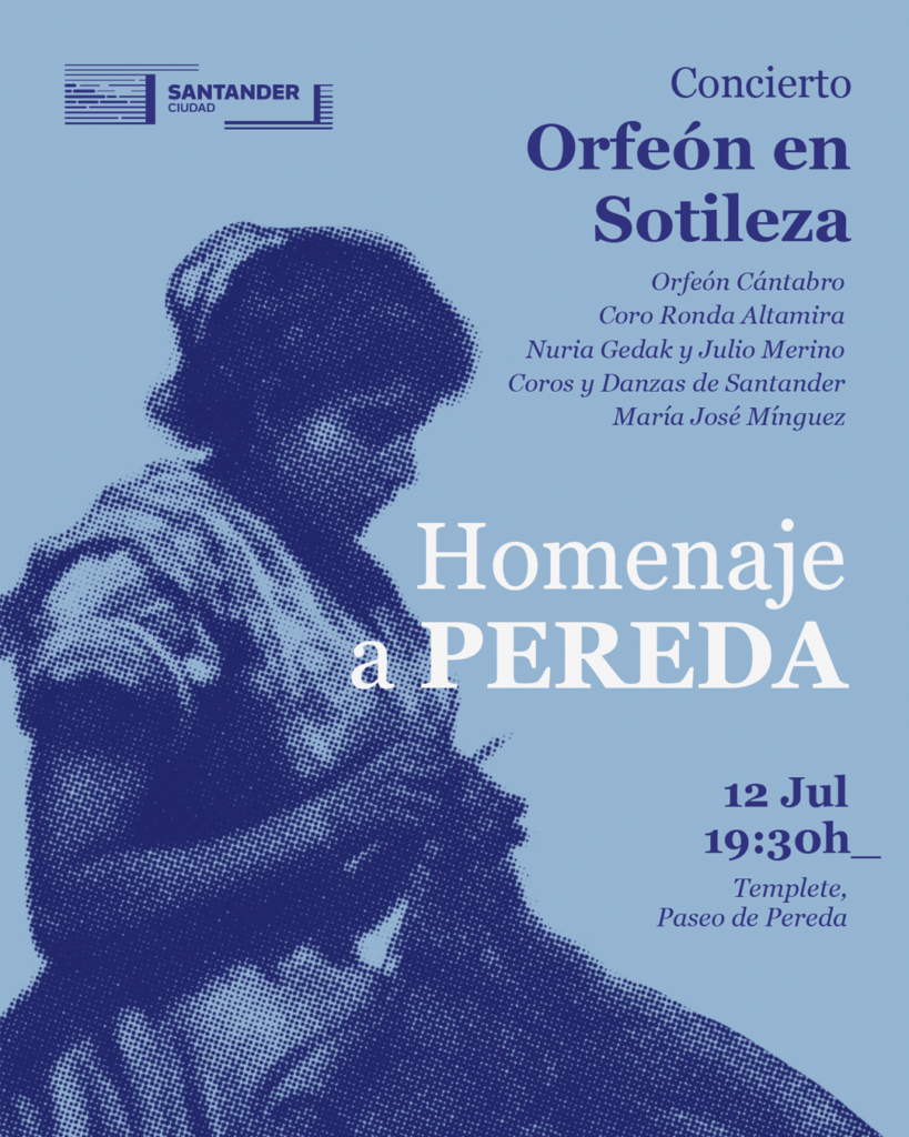 «Orfeón en Sotileza», homenaje a José María de Pereda