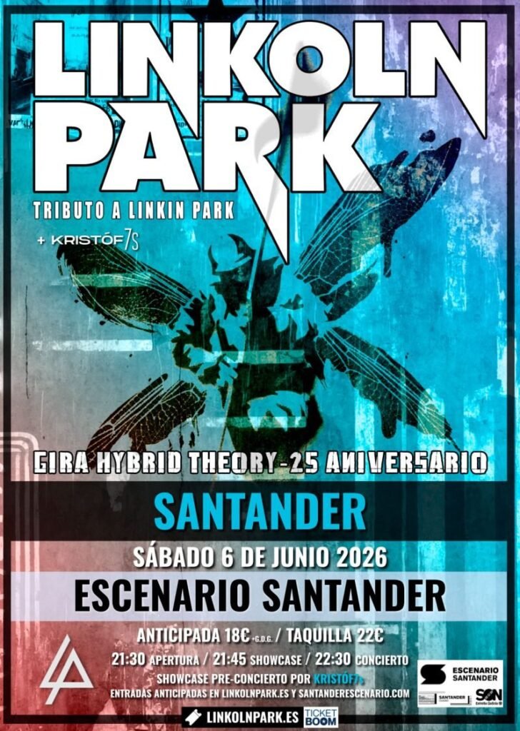 Los mejores conciertos en Cantabria junio de 2026 24 Conciertos en Cantabria junio 2026 en Escenario Santander y Rock Beer The New