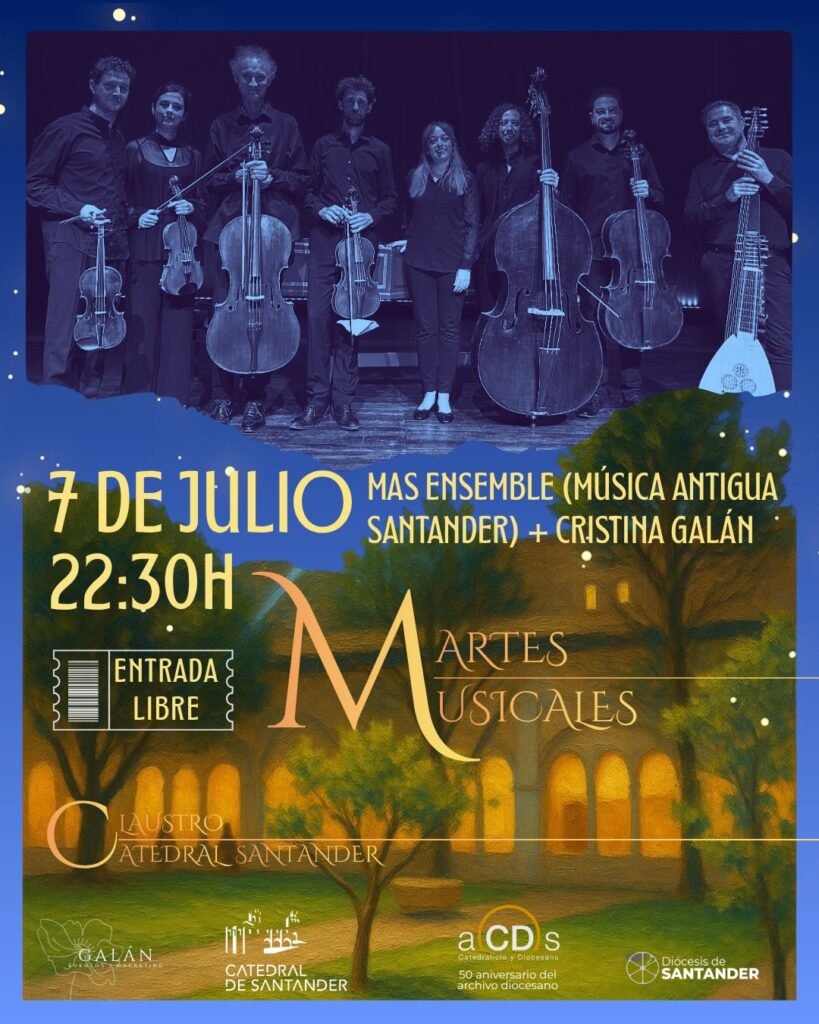 Martes Musicales en el Claustro de la Catedral: Mas+ Ensemble