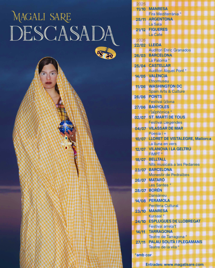 **Magalí Sare convierte Descasada en su gran obra personal** 8 Magalí Sare presenta DESCASADA, su obra más personal, una propuesta que une folclore, jazz y memoria sobre el matrimonio y la libertad.