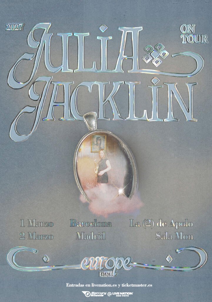**Julia Jacklin vuelve a España con dos conciertos en 2027** 6 Julia Jacklin regresa a España en 2027 con dos conciertos en Barcelona y Madrid dentro de su gira europea