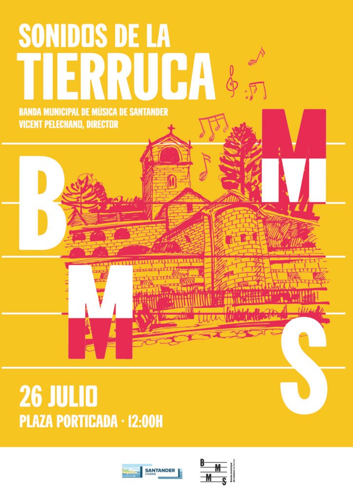 «Sonidos de la tierruca», concierto de la Banda Municipal