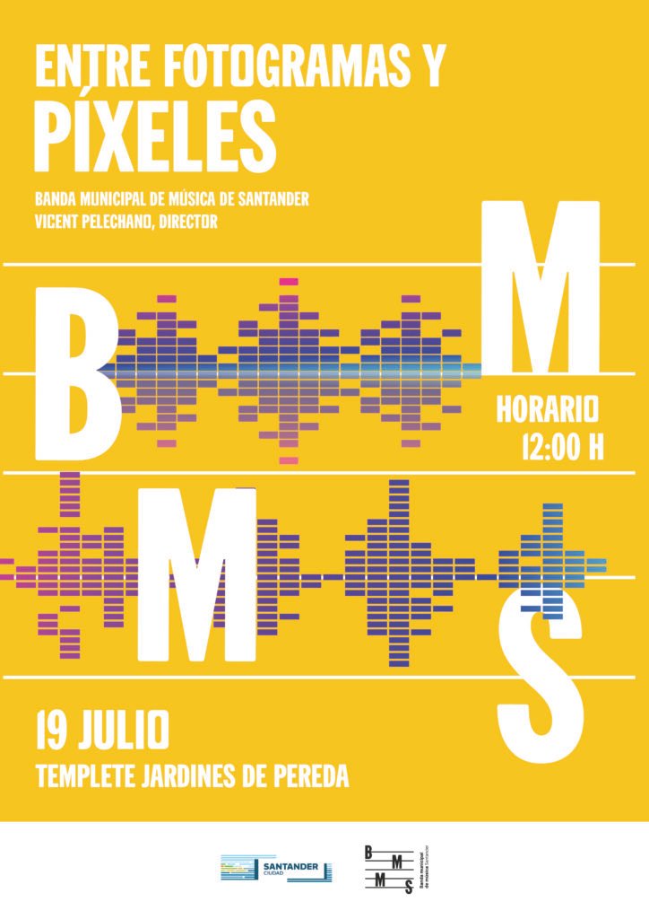 Entre fotogramas y píxeles, concierto de la banda municipal