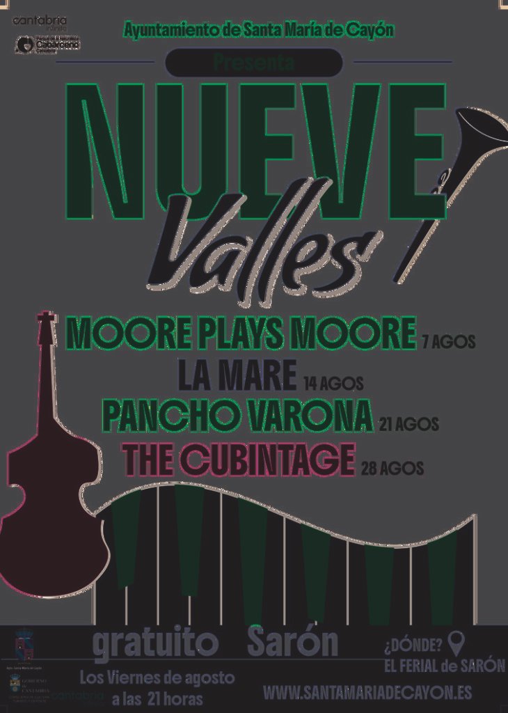 Jack Moore, La Mare, Pancho Varona y Cubintage protagonizan el ciclo musical de agosto en Cantabria con blues, rumba, canción de autor y jazz cubano.