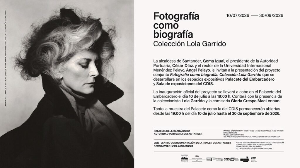 Fotografía como biografía. Colección Lola Garrido, inauguración