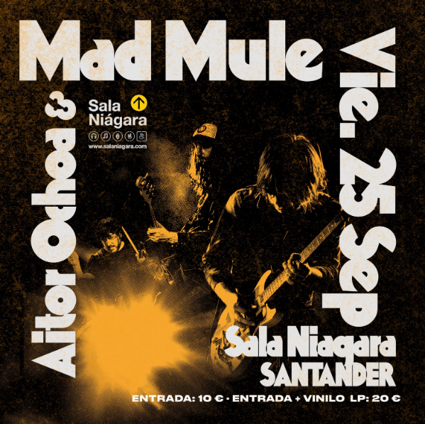 Aitor Ochoa & Mad Mule presentan en directo «Off the grid»