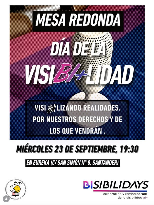 «No somos inBIsibles», jornada por el Día Internacional de la Visibilidad Bisexual