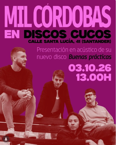Mil Córdobas presentan en acústico su nuevo trabajo