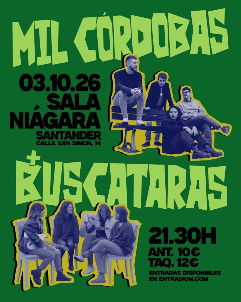 Buscataras y Mil Córdobas en concierto