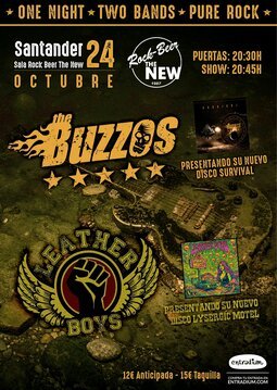 THE BUZZOS + LEATHER BOYS