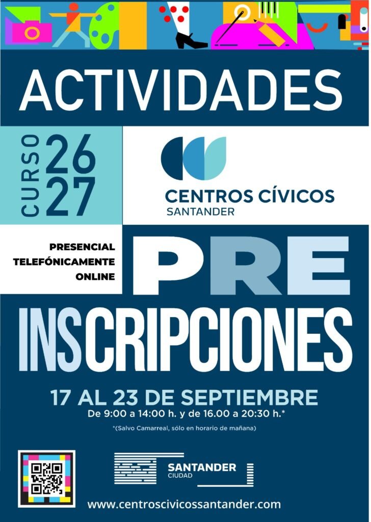 Abierta la preinscripción para las actividades de los centros cívicos