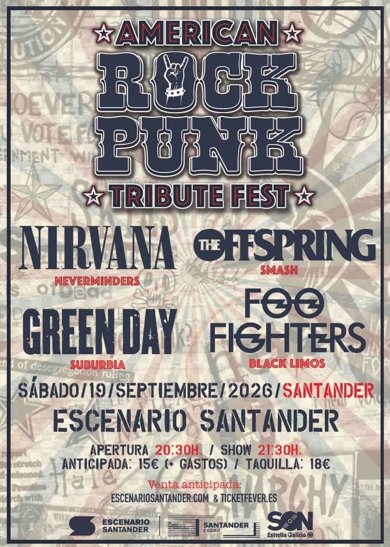 Conciertos en Cantabria septiembre 2026
