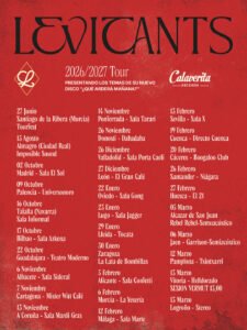LEVITANTS presenta ¿Qué arderá mañana?, su nuevo álbum en castellano y anuncia gira por España