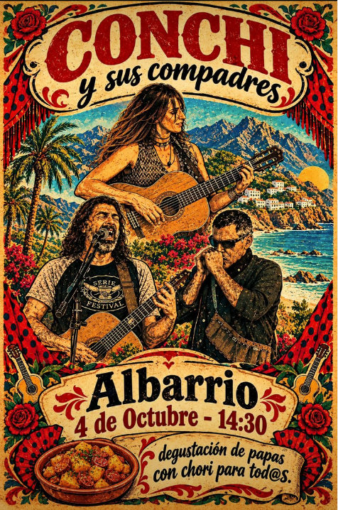 Conchi & Compadres en Albarrio Bar