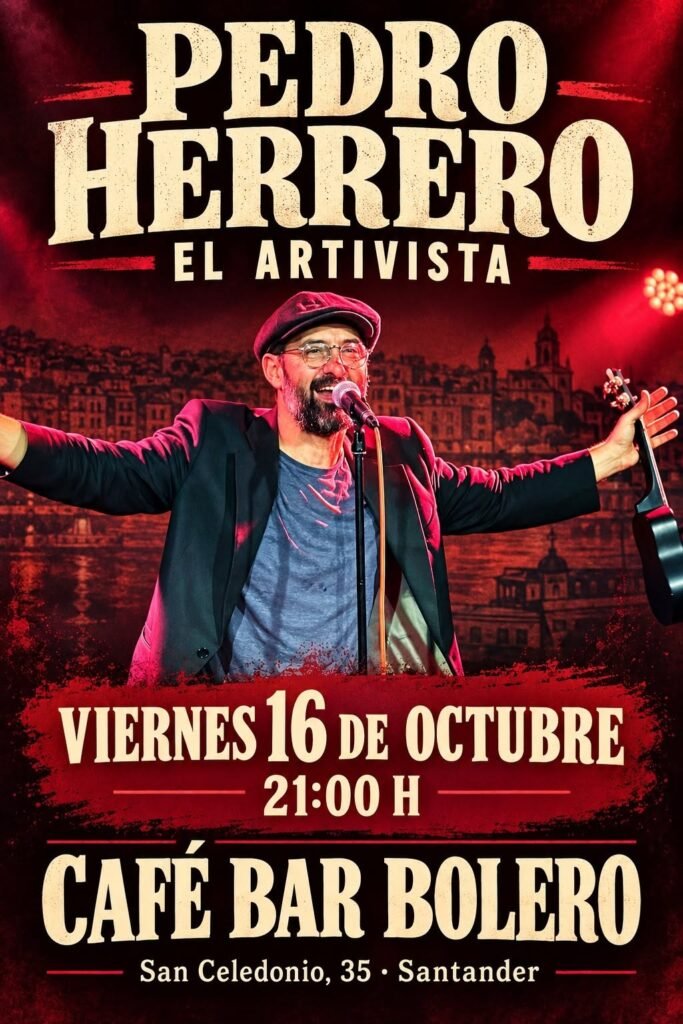 Pedro Herrero El Artivista en el Bolero