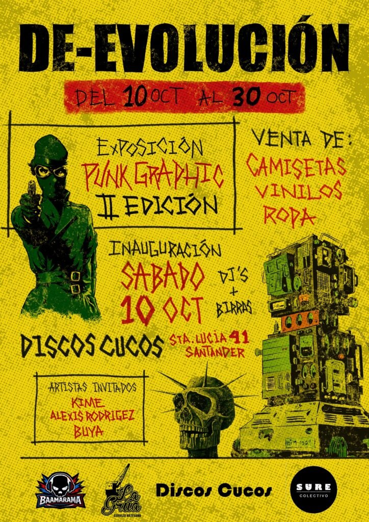 «De-Evolución», segunda edición de «Punk Graphics»